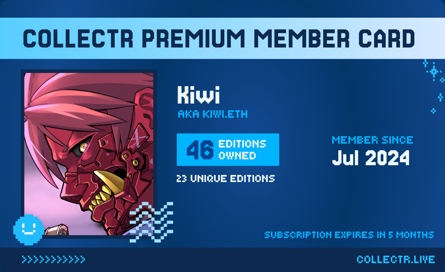 Collectr Premium Member Card